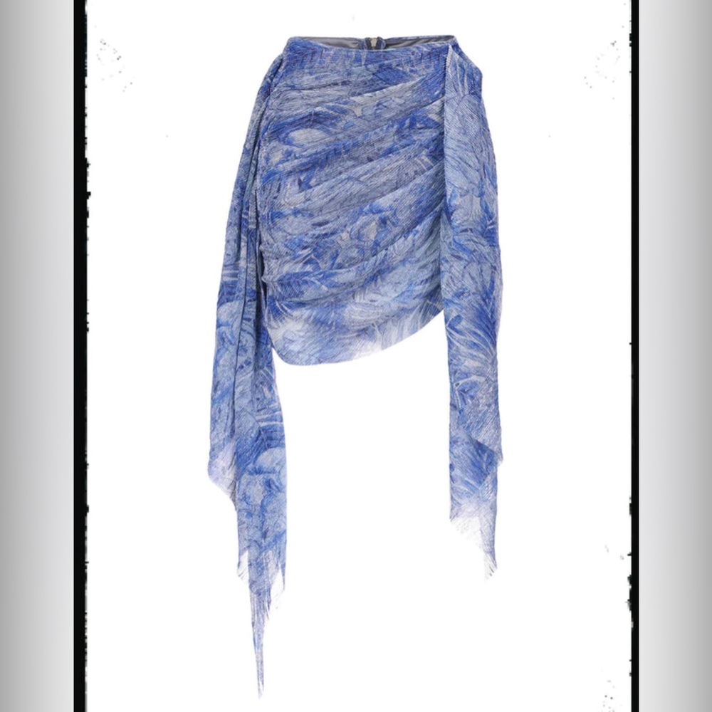 NWT Mia Vesper Sash Cascade Skirt - (Sz M)